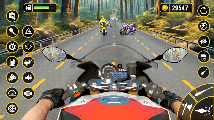 Moto Attack - Bike Racing Game Ảnh chụp màn hình 2