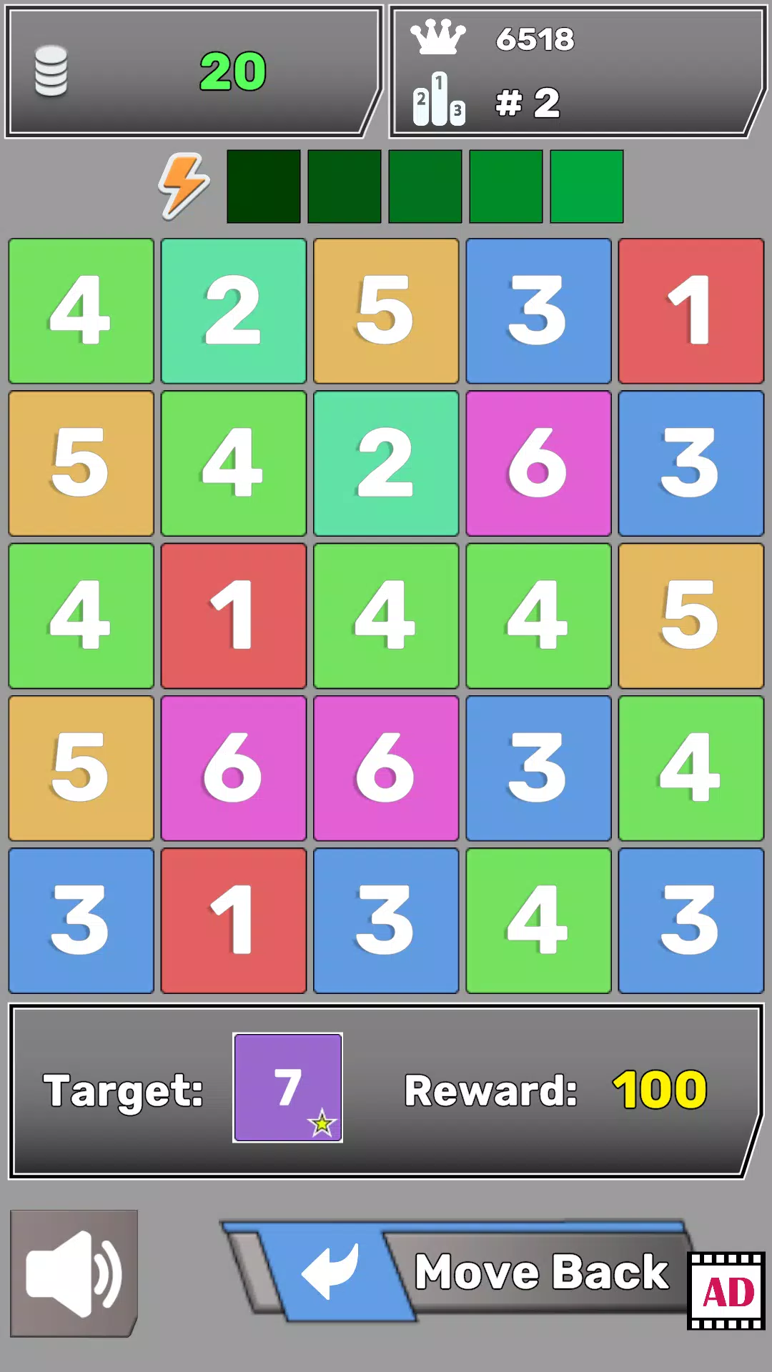 Number Blocks Match Puzzle.應用截圖第0張