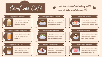 Comfwee Café スクリーンショット 2