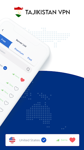 VPN Tajikistan - Get TJ IP應用截圖第3張