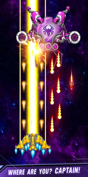 Space shooter - Galaxy attack Screenshot 1