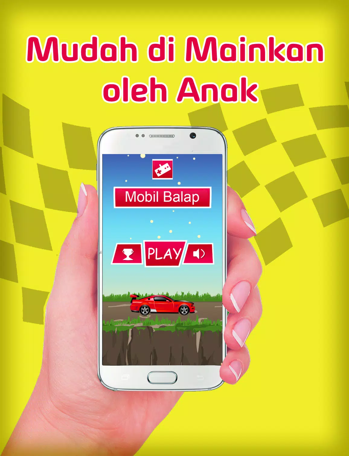 Mobil Balap Racing Anak Скриншот 0