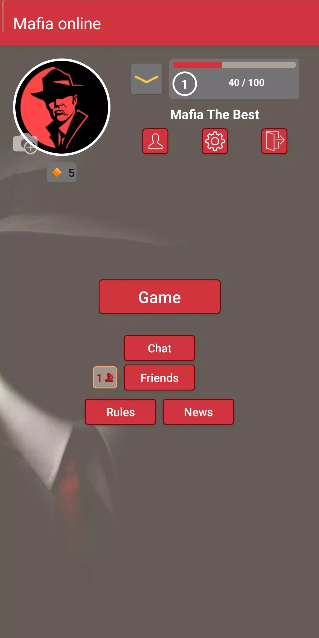 Mafia online Capture d'écran 0