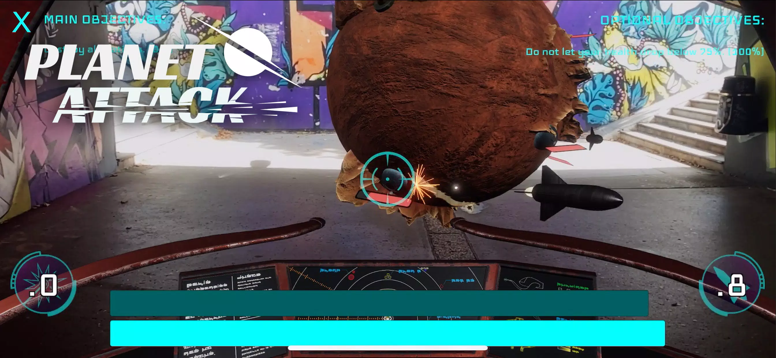 Planet Attack AR ภาพหน้าจอ 0