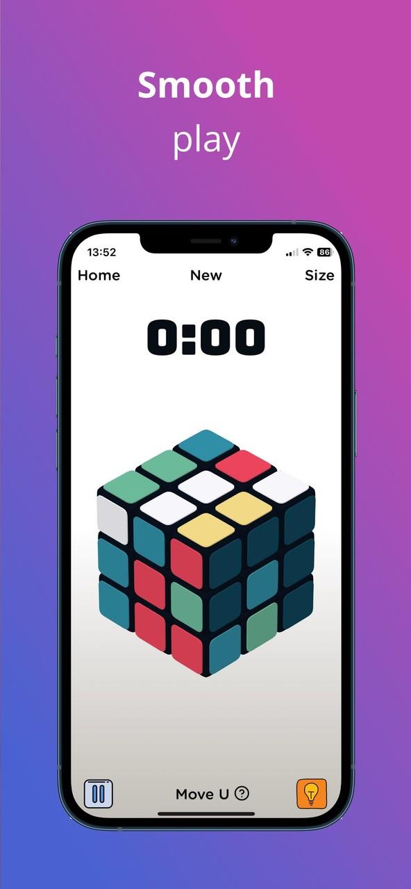 Rubik Cube: Solver and Guide スクリーンショット 0