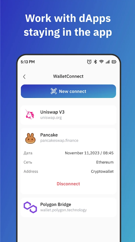 IronWallet Cold Crypto Wallet Tangkapan skrin 1