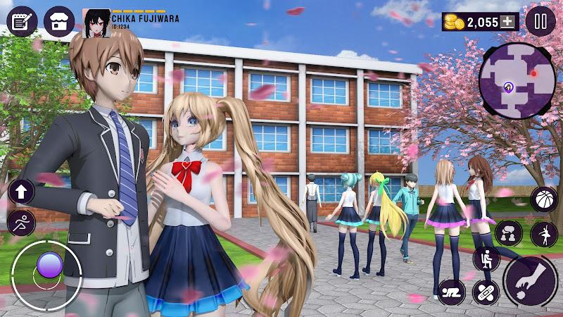 Schermata Sakura High School Girls Games 2