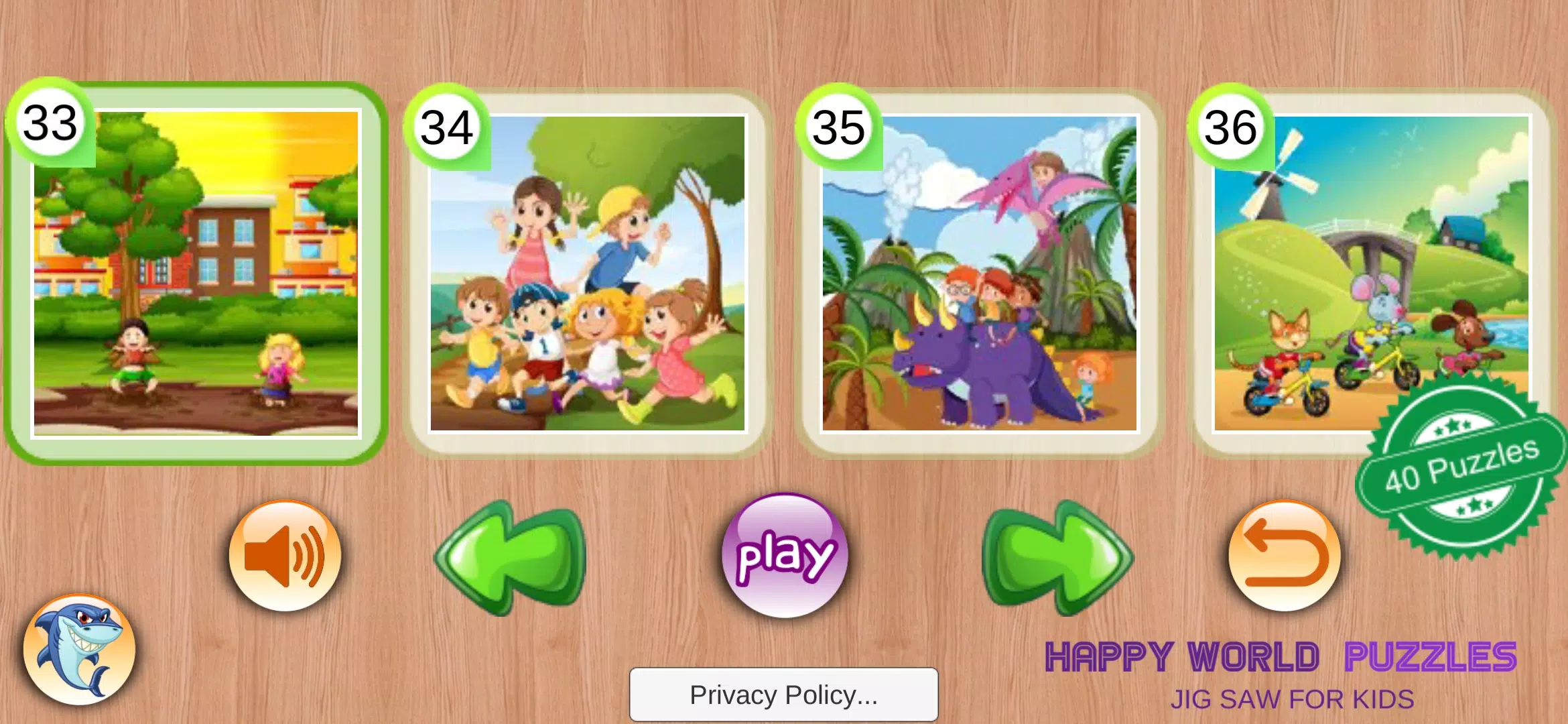 Happy World Puzzles Captura de pantalla 2