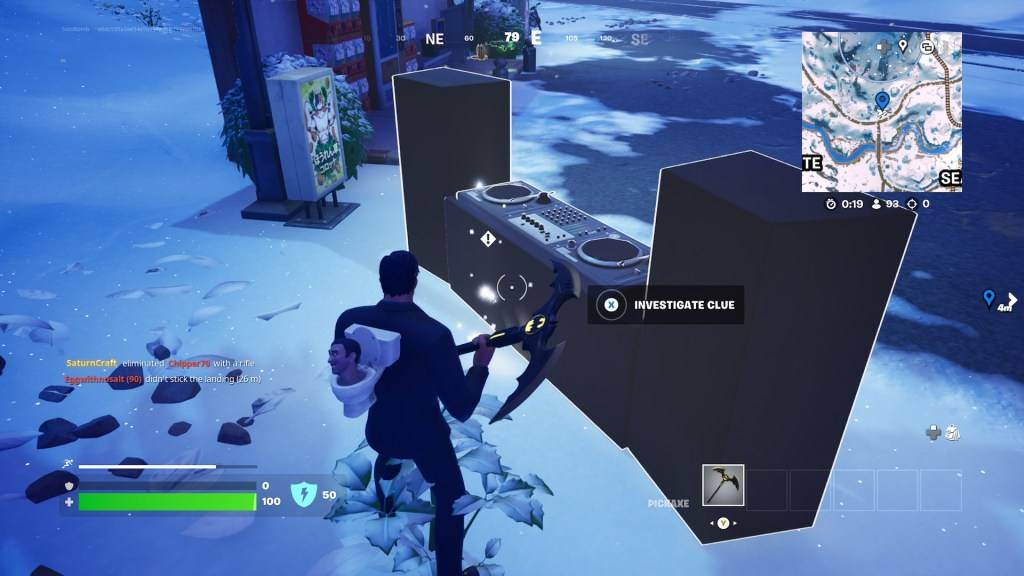 Fortnite Winterfest 2024 Turntable