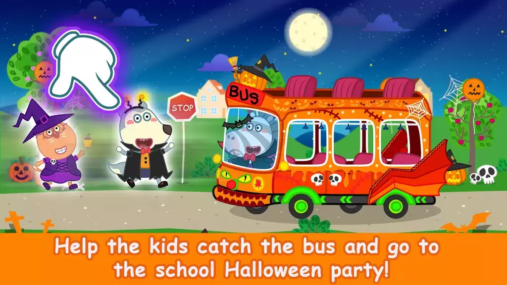 Wolfoo School Halloween Night應用截圖第2張