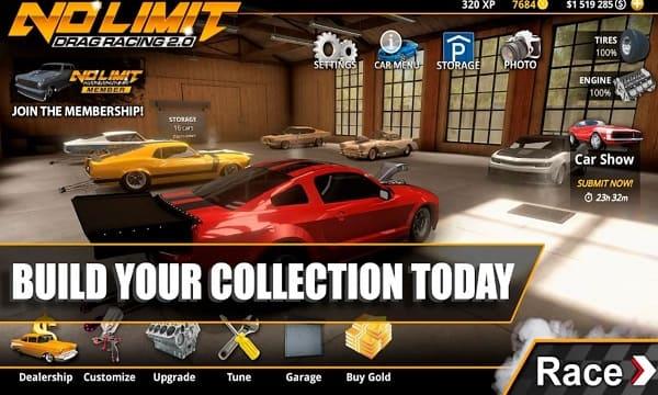 No Limit Drag Racing Mod Zrzut ekranu 0