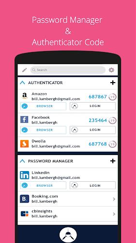 SAASPASS Authenticator 2FA App ภาพหน้าจอ 0