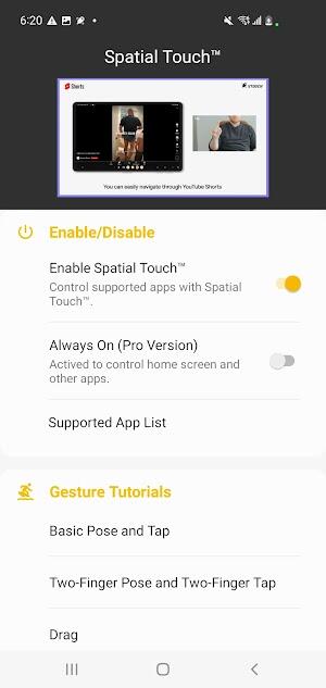 Spatial Touch Captura de pantalla 1
