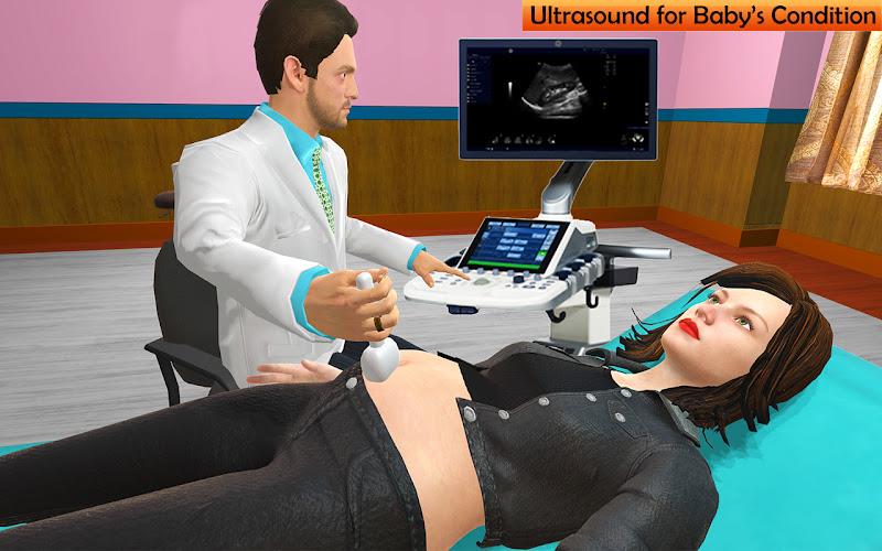 Pregnant Mother Sim Games Life Tangkapan skrin 1