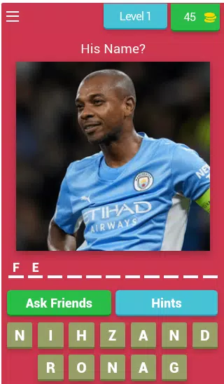 Manchester City Player's Quiz Скриншот 1