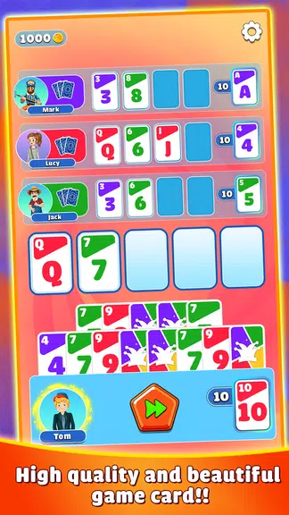 Skip 10 - Card Game Captura de tela 0