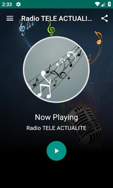 Radio TELE ACTUALITE應用截圖第1張