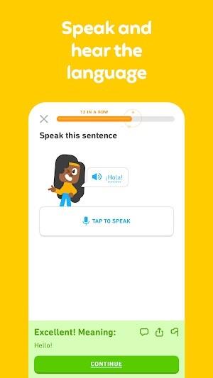 <p>চারটি মূল দক্ষতা: Duolingo শিক্ষার্থীদের সহজ ভাষা জ্ঞানের চেয়েও বেশি কিছু প্রদান করে। অ্যাপটি পড়া, লেখা, শোনা এবং কথা বলার সম্ভাবনা সহ ব্যাপক ভাষার দক্ষতা বিকাশ করে। অন্যান্য ব্যবহারকারীদের সাথে পড়া, লেখা এবং যোগাযোগের বিনিময়ে, শিক্ষার্থীরা নেটিভ স্পিকার অর্জন করে।<br>ব্যক্তিগত শিক্ষা: Duolingo ব্যক্তিগত কর্মক্ষমতার উপর ভিত্তি করে পাঠ কাস্টমাইজ করার জন্য উন্নত অ্যালগরিদম ব্যবহার করে অ্যাপগুলির মধ্যে আলাদা। এই ব্যক্তিগতকরণ নিশ্চিত করে যে ব্যবহারকারীরা সরলতা দ্বারা বিরক্ত না হয় বা জটিলতায় নিরুৎসাহিত হয় না, এমন একটি পরিবেশকে উৎসাহিত করে যেখানে অগ্রগতি স্থির থাকে।<br>ফ্রি ল্যাঙ্গুয়েজ কোর্স: Duolingo এর সবচেয়ে উচ্চারিত নীতি হল সম্ভবত অ্যাক্সেসযোগ্যতা, এই কারণে যে এটি শেখার একটি সেকেন্ড করে তোলে 40 টিরও বেশি ভাষার সম্পূর্ণ অফার করা কোর্সে বিশ্বজুড়ে লক্ষ লক্ষ মানুষের কাছে ভাষা উপলব্ধ। এই বিশ্বাস যে বিনামূল্যে ভাষা কোর্স সকলের জন্য একটি বিশেষাধিকার হওয়া উচিত কেনিয়ার স্টার্ট-আপকে মোবাইল ফোনের সাথে প্রত্যেককে একটি বহুভুজ বানানোর বিশ্বাস এবং দৃষ্টিভঙ্গির দিকে ঠেলে দিয়েছে৷</p>
<p>Duolingo-এর প্রতিটি বৈশিষ্ট্য সতর্কতার সাথে তৈরি করা হয়েছে যাতে শিক্ষার্থীরা শুধুমাত্র উৎসাহের সাথে তাদের ভাষা-শিক্ষার যাত্রা শুরু করে না বরং নিষ্ঠা ও আনন্দের সাথে চালিয়ে যায়।<br>Duolingo APK</p> এর জন্য সেরা টিপস
<p>সামঞ্জস্যতা: যেহেতু প্রতিদিনের অনুশীলন হল Duolingo এর সাথে একটি নতুন ভাষা শেখার সবচেয়ে মূল্যবান প্রক্রিয়াগুলির মধ্যে একটি, তাই দিনগুলি চালিয়ে যান। সর্বোপরি, সামঞ্জস্যতা ব্যবধানের পুনরাবৃত্তির কার্যকারিতাকে কাজে লাগিয়ে শিক্ষাকে মজবুত করতে সাহায্য করে—ভাষা অর্জনের অন্যতম শক্তিশালী পদ্ধতি।</p>
<p><img src=