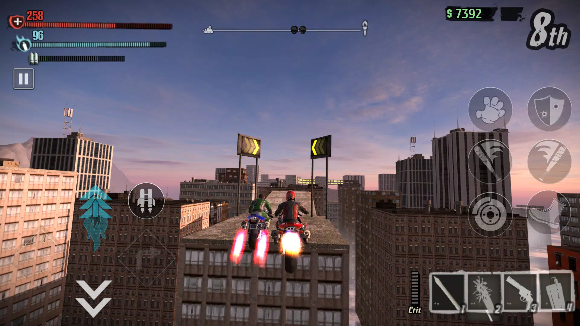 Road Redemption Mobile Ảnh chụp màn hình 3