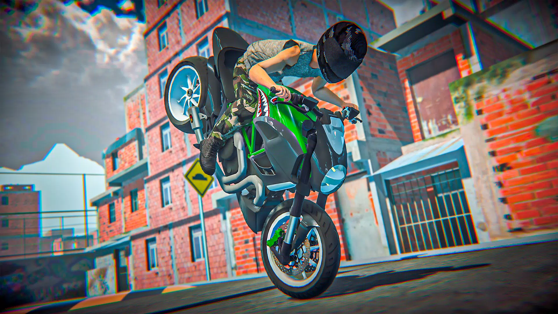 Wheelie City Captura de tela 0