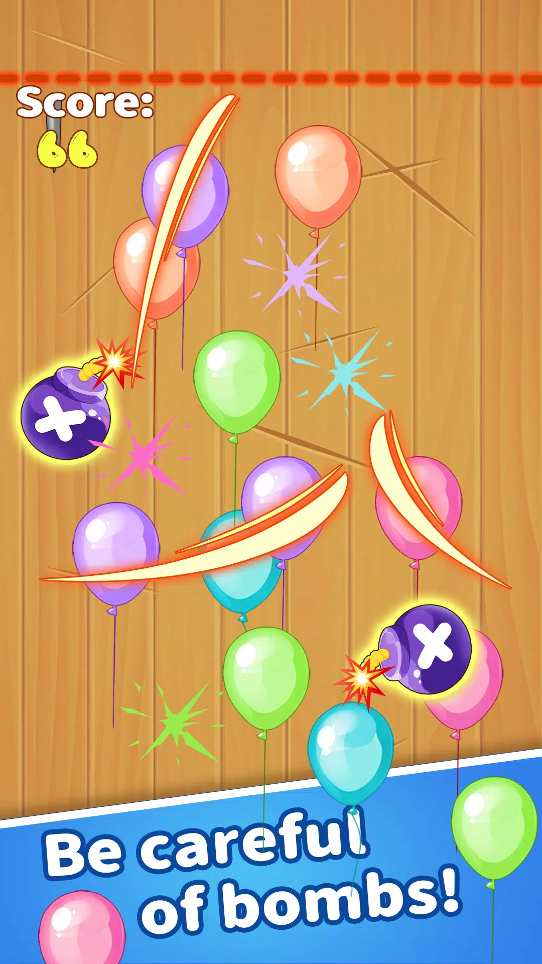 Crazy Breaking Balloons Screenshot 2