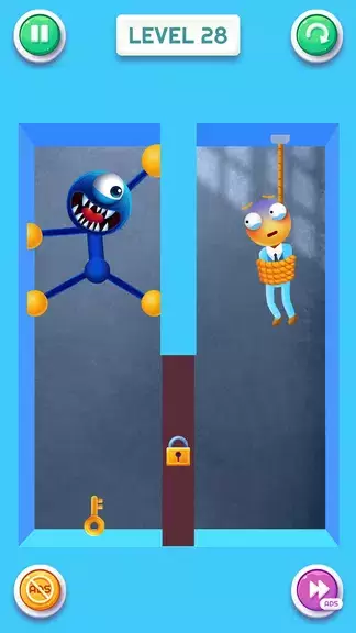 Blue Monster: Stretch Game स्क्रीनशॉट 2