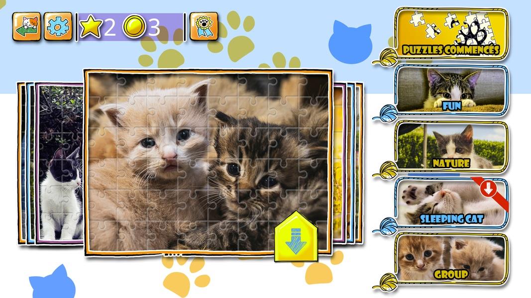 Jigsaw Puzzle Cats Kitten應用截圖第2張