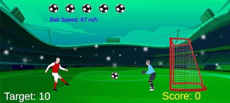 Schermata Goalkeeper Training Game 3