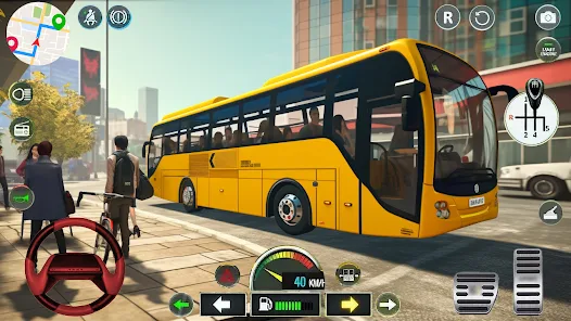 Bus Simulator Game Bus Game 3D Zrzut ekranu 2