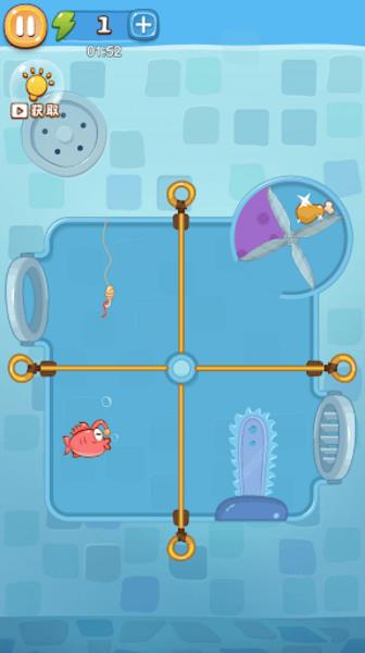 Schermata Save The Fish Puzzle Game 2