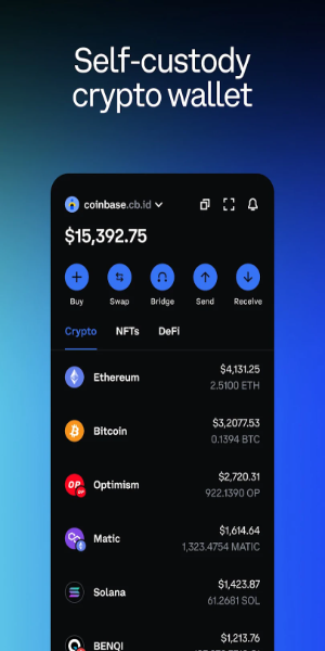 Coinbase Wallet 스크린샷 1