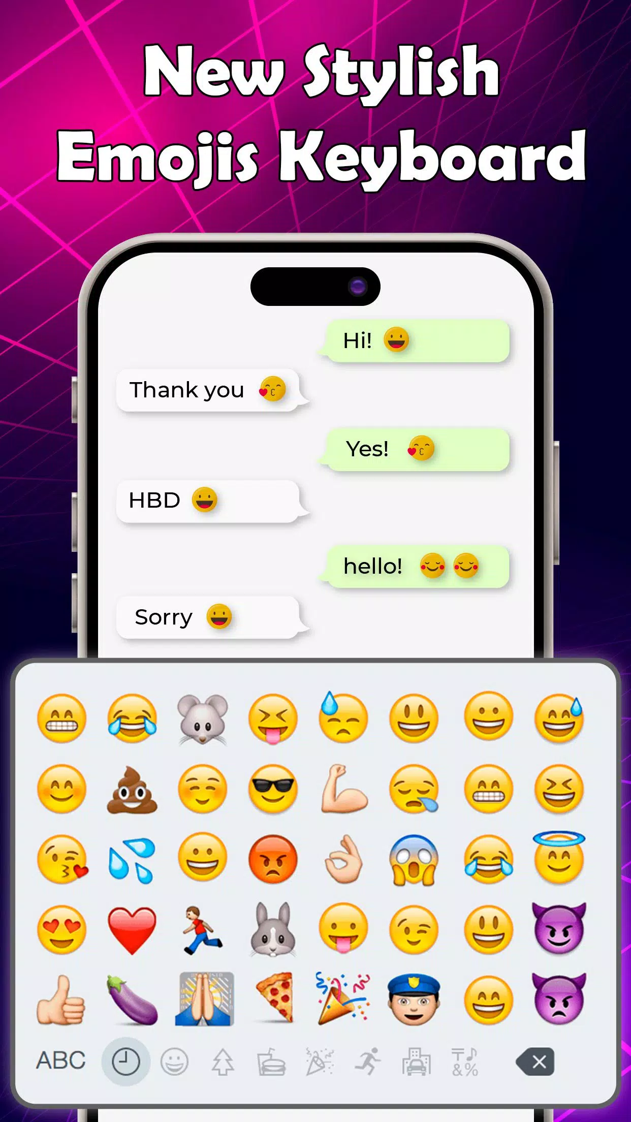 iOS Emojis 스크린샷 0