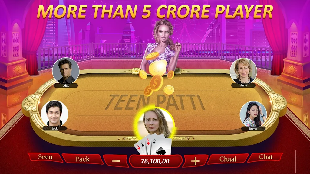 Teen Patti Gold + flash rummy poker callbreak ภาพหน้าจอ 1