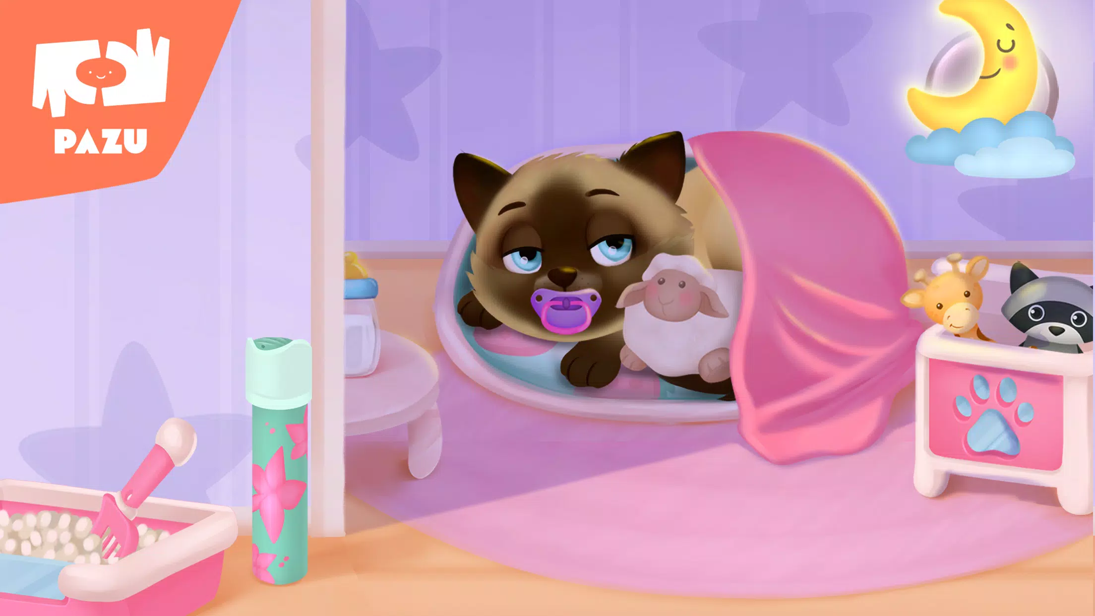 Cat game - Pet Care & Dress up Ekran Görüntüsü 3