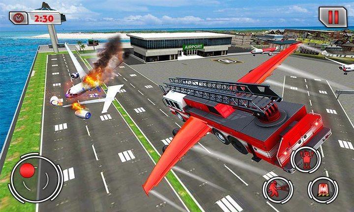 Fire Truck Games: Robot Games Screenshot 1