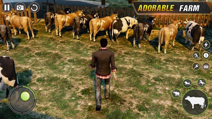 Farm Animals Transport Games স্ক্রিনশট 0