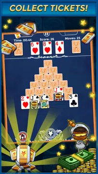 Pyramid Solitaire - Make Money ဖန်သားပြင်ဓာတ်ပုံ 1