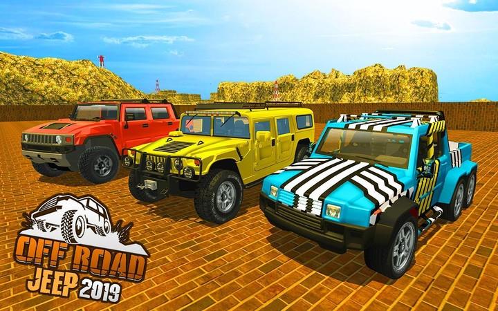 Uphill Jeep Driving Simulator Ekran Görüntüsü 3