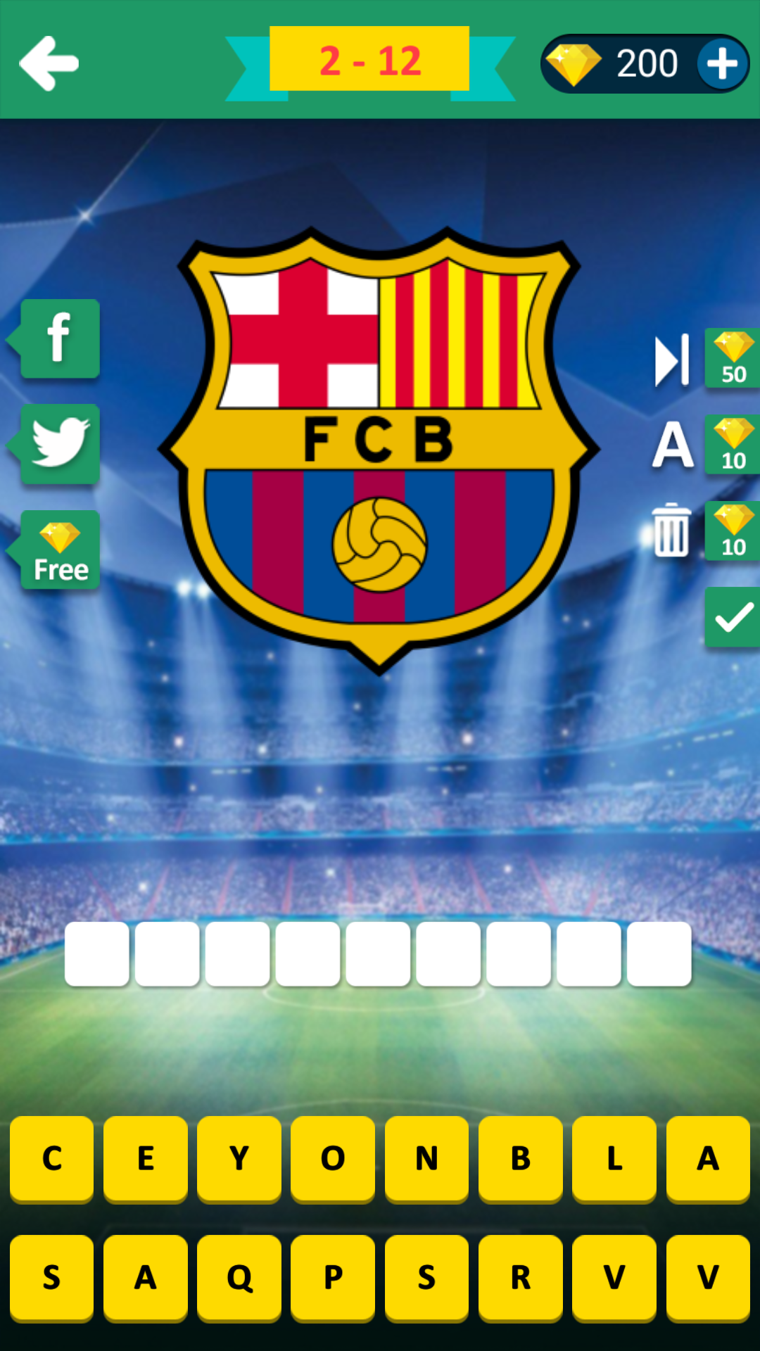 Football Club Logo Quiz 2023 Captura de tela 3