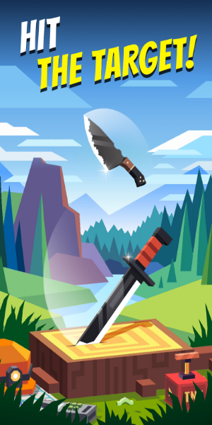 Flippy Knife: 3D flipping game Screenshot 0