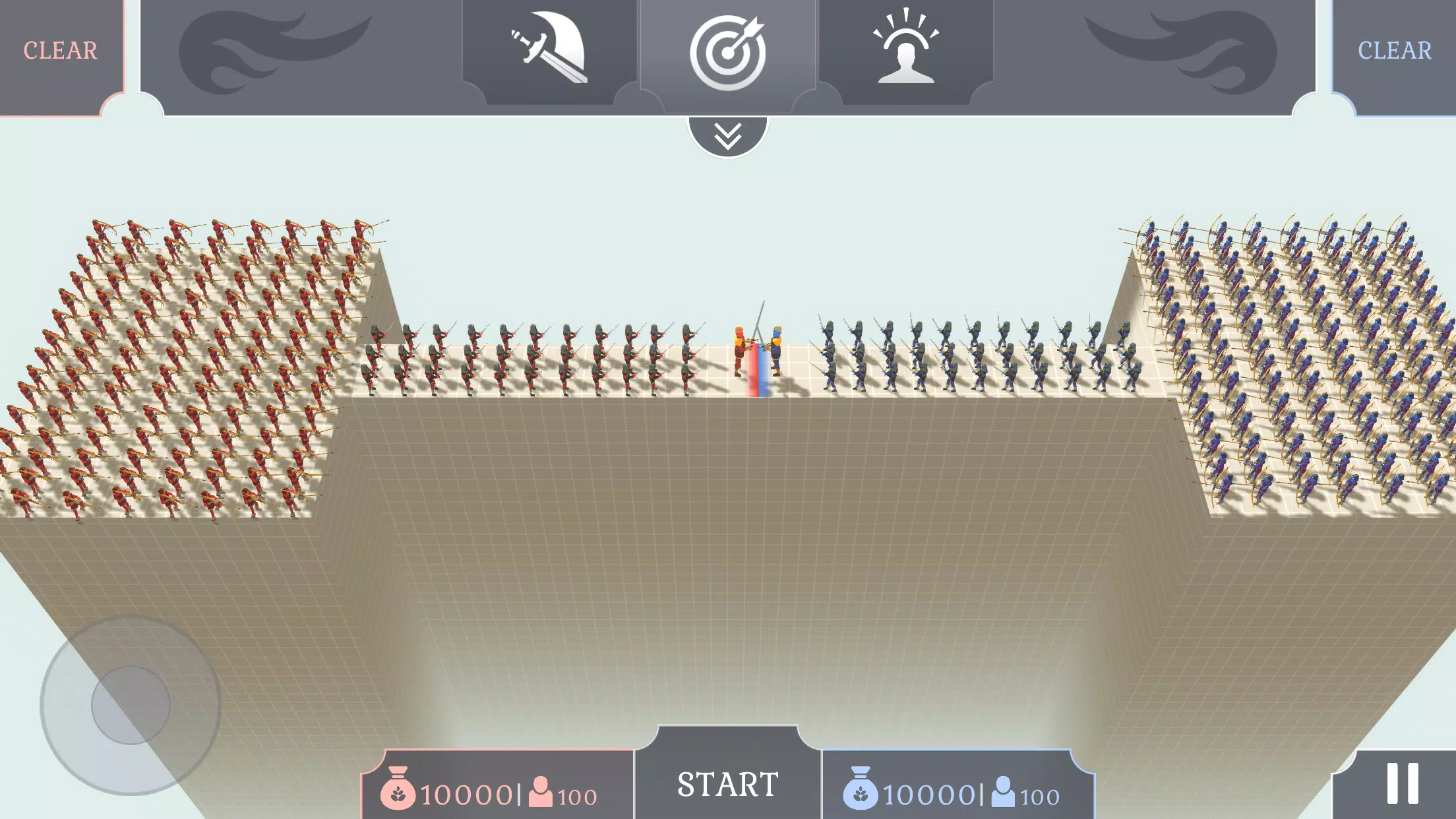 Fun Battle Simulator Capture d'écran 1
