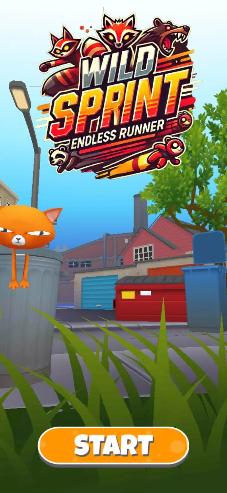 Wild Sprint: Endless Runner Tangkapan skrin 1