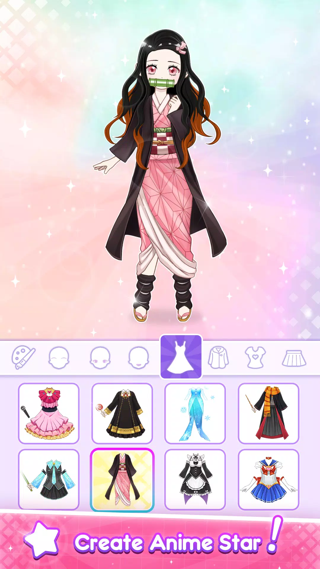 Anime Dress Up - Doll Dress Up ภาพหน้าจอ 2