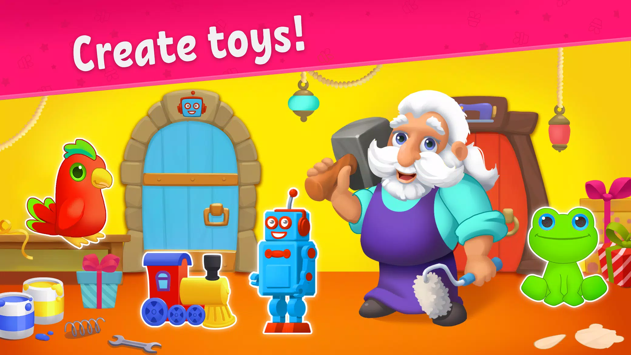 Toy maker, factory: kids games ဖန်သားပြင်ဓာတ်ပုံ 0