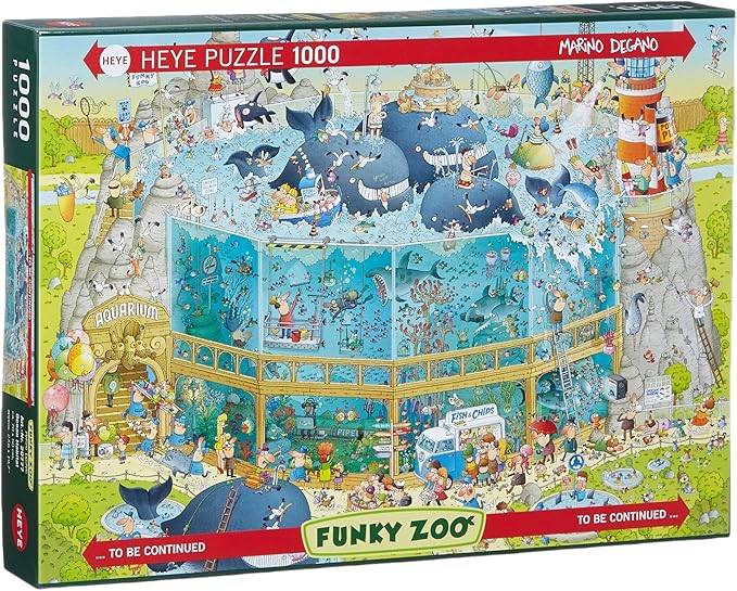 Heye 29777 Ocean Habitat Puzzle (1000-piraso)