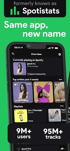 stats.fm for Spotify ဖန်သားပြင်ဓာတ်ပုံ 0