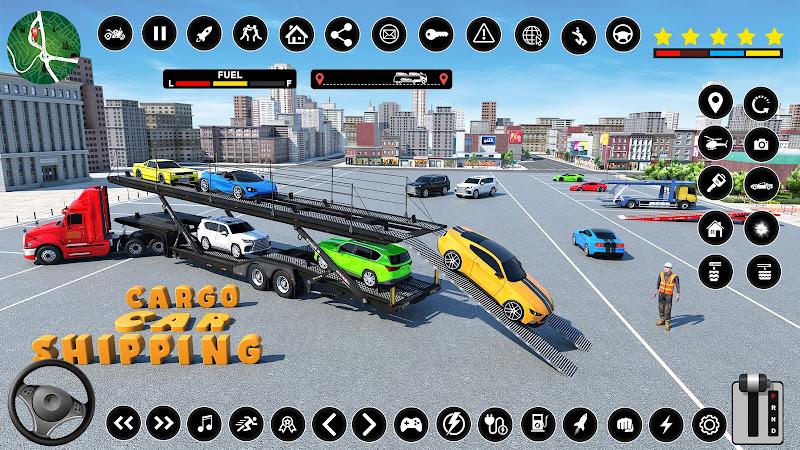 Car Transporter PRO Truck Game स्क्रीनशॉट 1