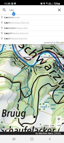 Schermata MA GPX: Create your GPS tracks 1