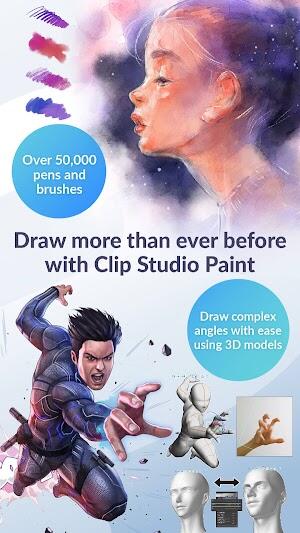 Clip Studio Paint ภาพหน้าจอ 2