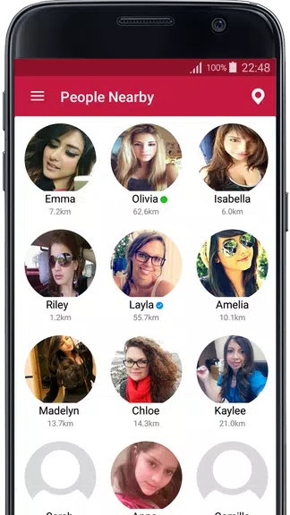 Russia Chat & Dating Captura de tela 1